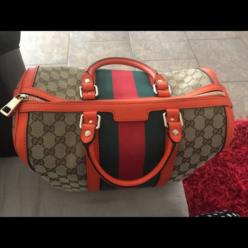 RARE Authentic Gucci Boston Vintage Web